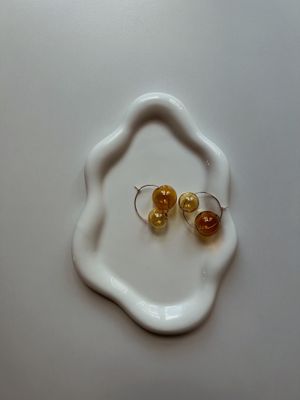 2ABS molecule earrings