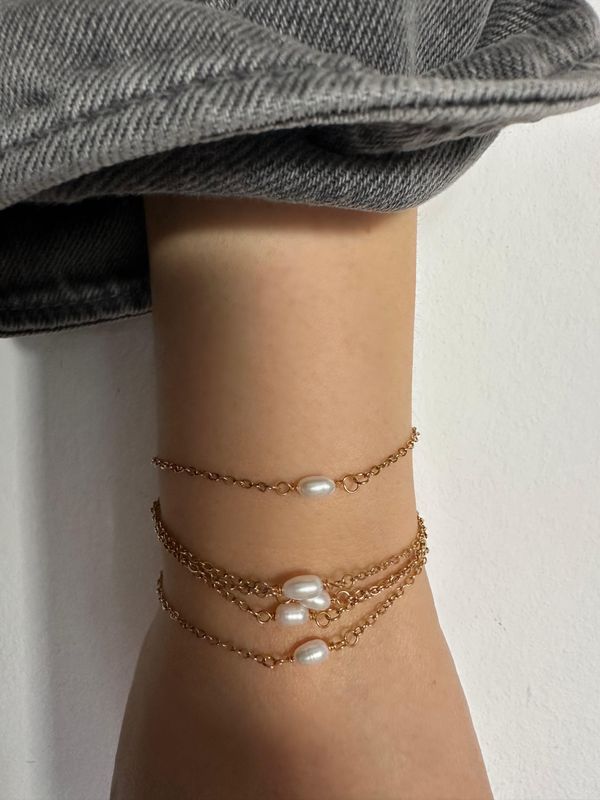 cinq pearl bracelet
