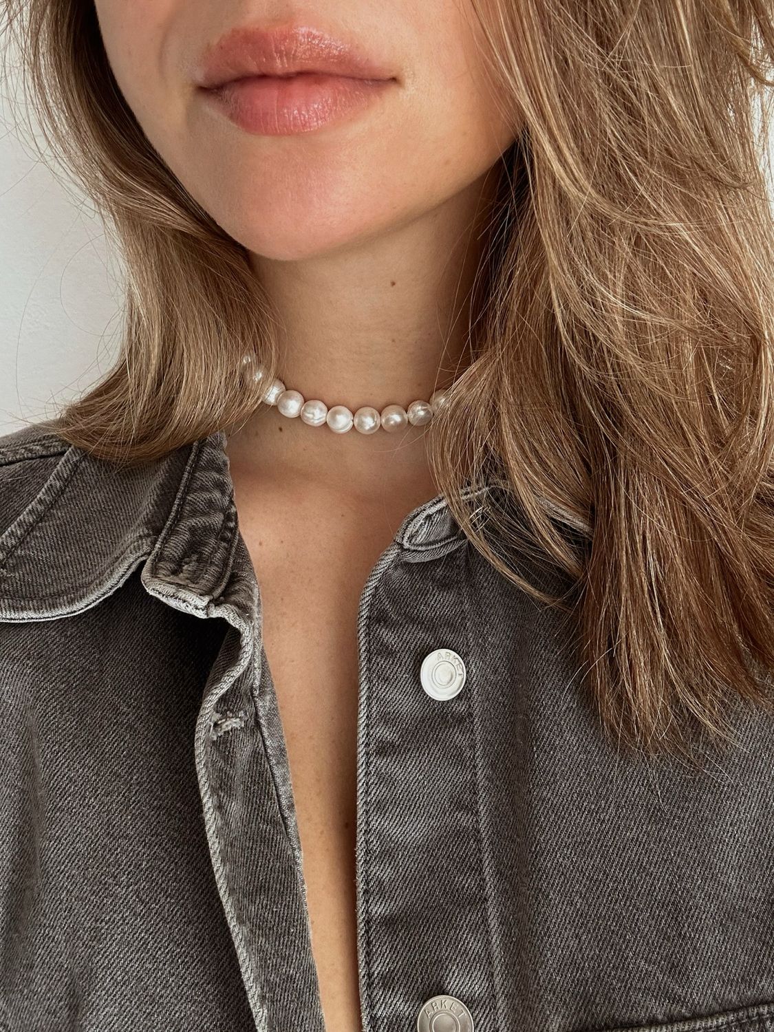 choker biserna ogrlica