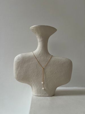atelier | wrap mini pearl necklace
