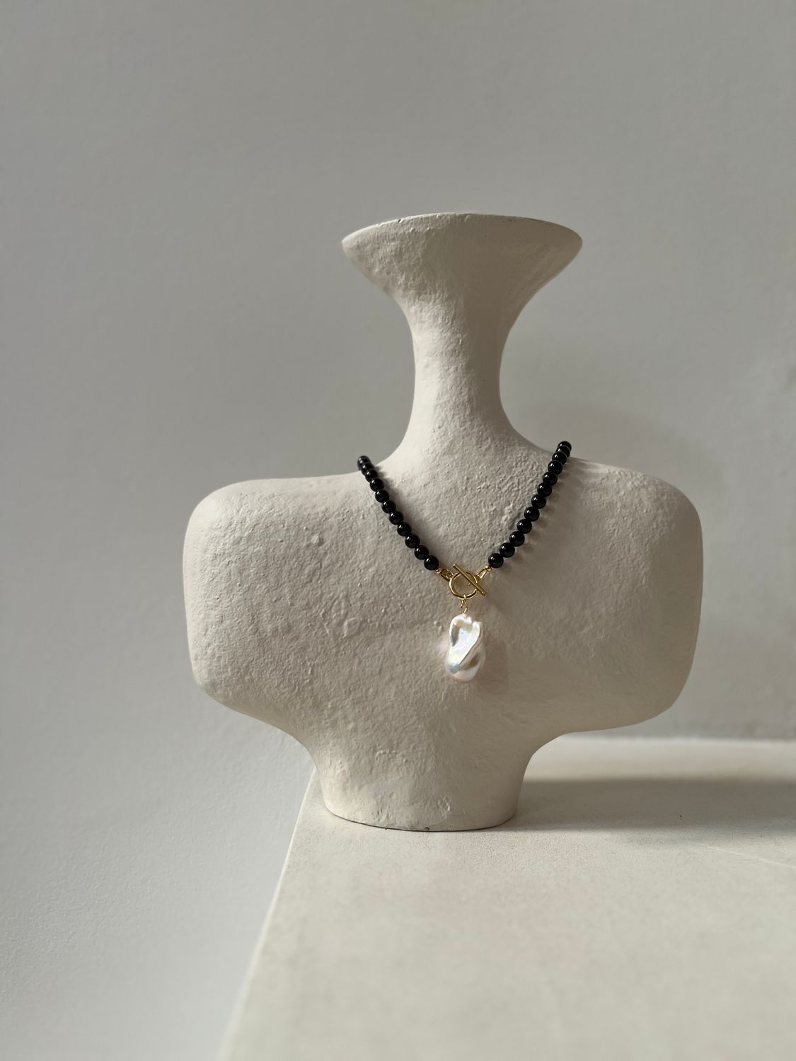 atelier | garnette Ø8 semi-precious red stone necklace