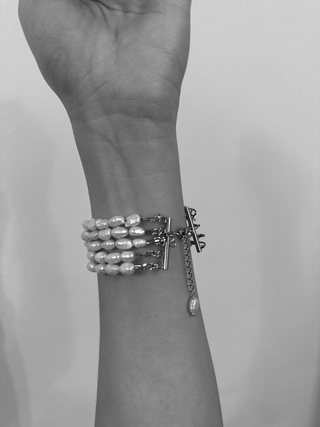 atelier I row 5 pearl bracelet