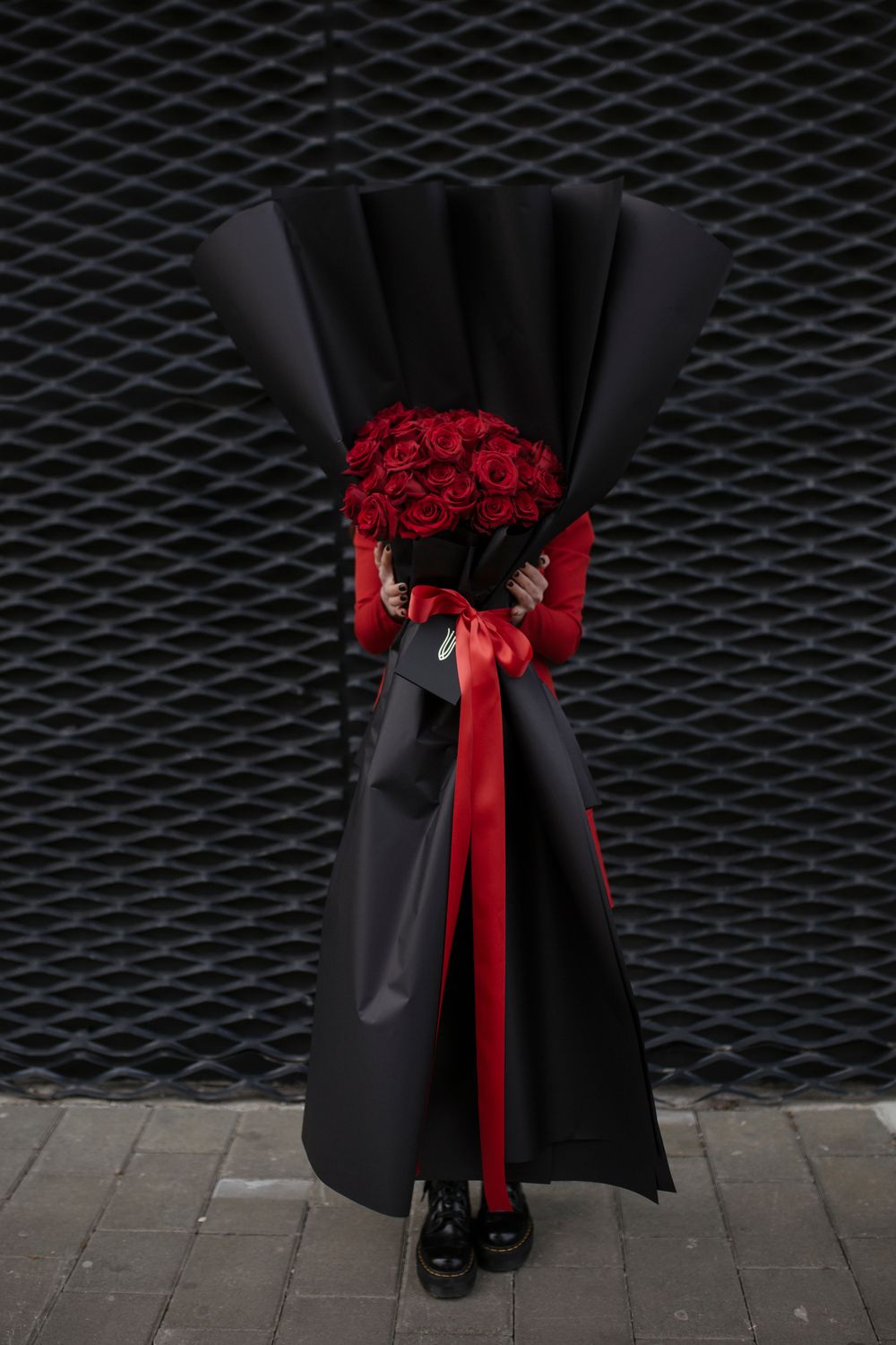 bouquet of red roses
