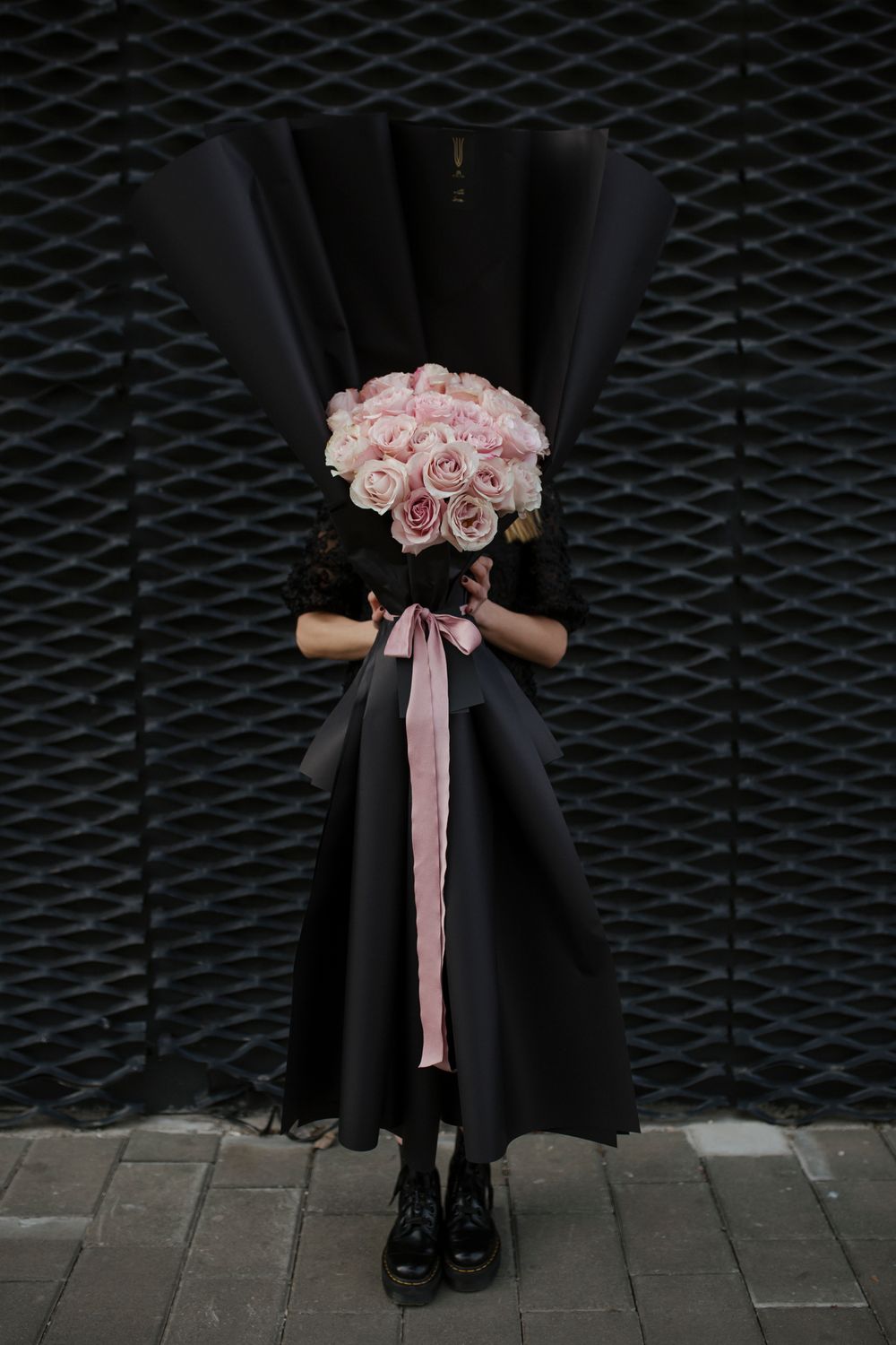 bouquet of pink roses