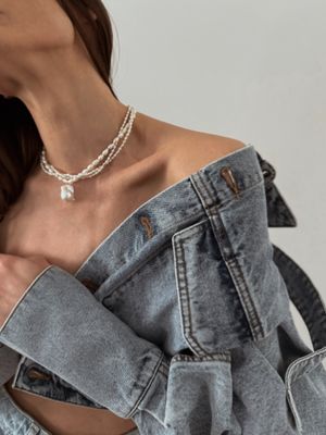 atelier | soleil pearl necklace