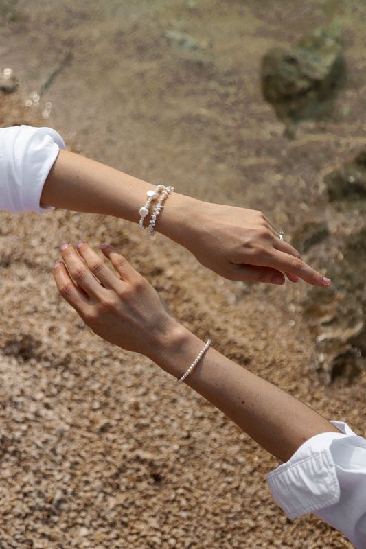 mattia pearl bracelet