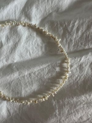 coral pearl necklace