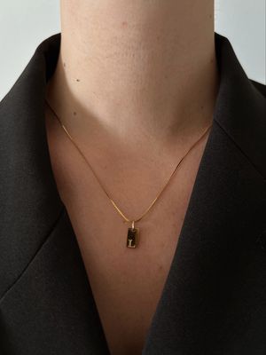 letter necklace