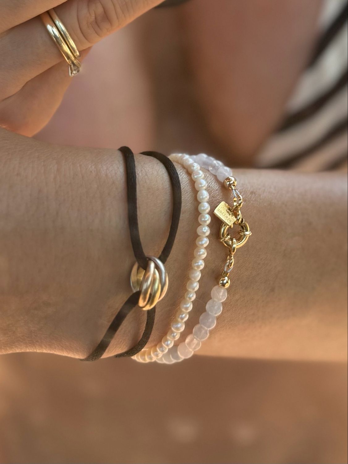 azur natural stone bracelet