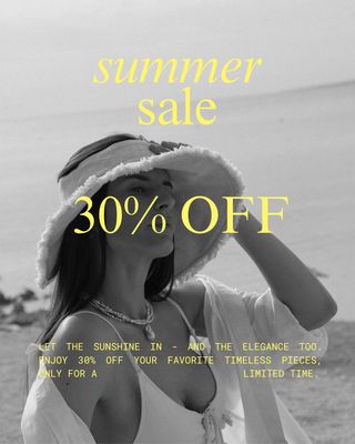 summer sale 30%