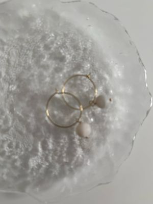 stone earrings