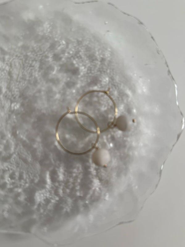 stone earrings