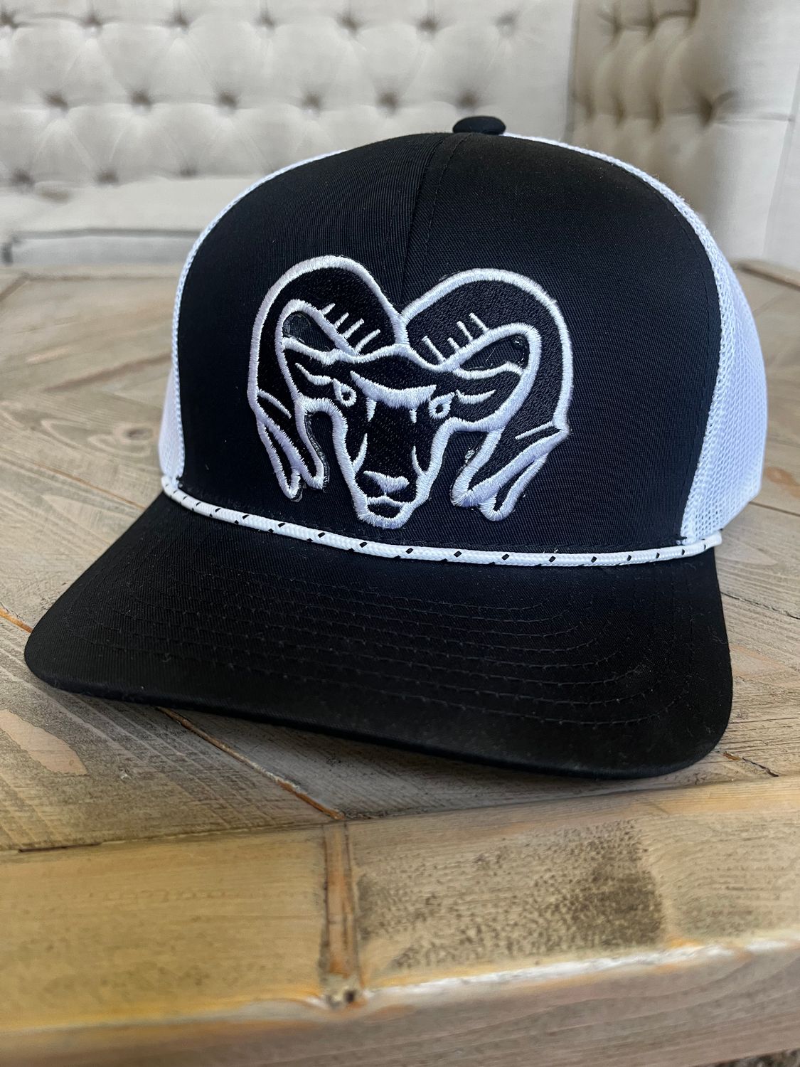 Ram Braided Rope SnapBack Trucker Hat