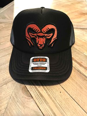Orange &amp; Black Rockford Hat