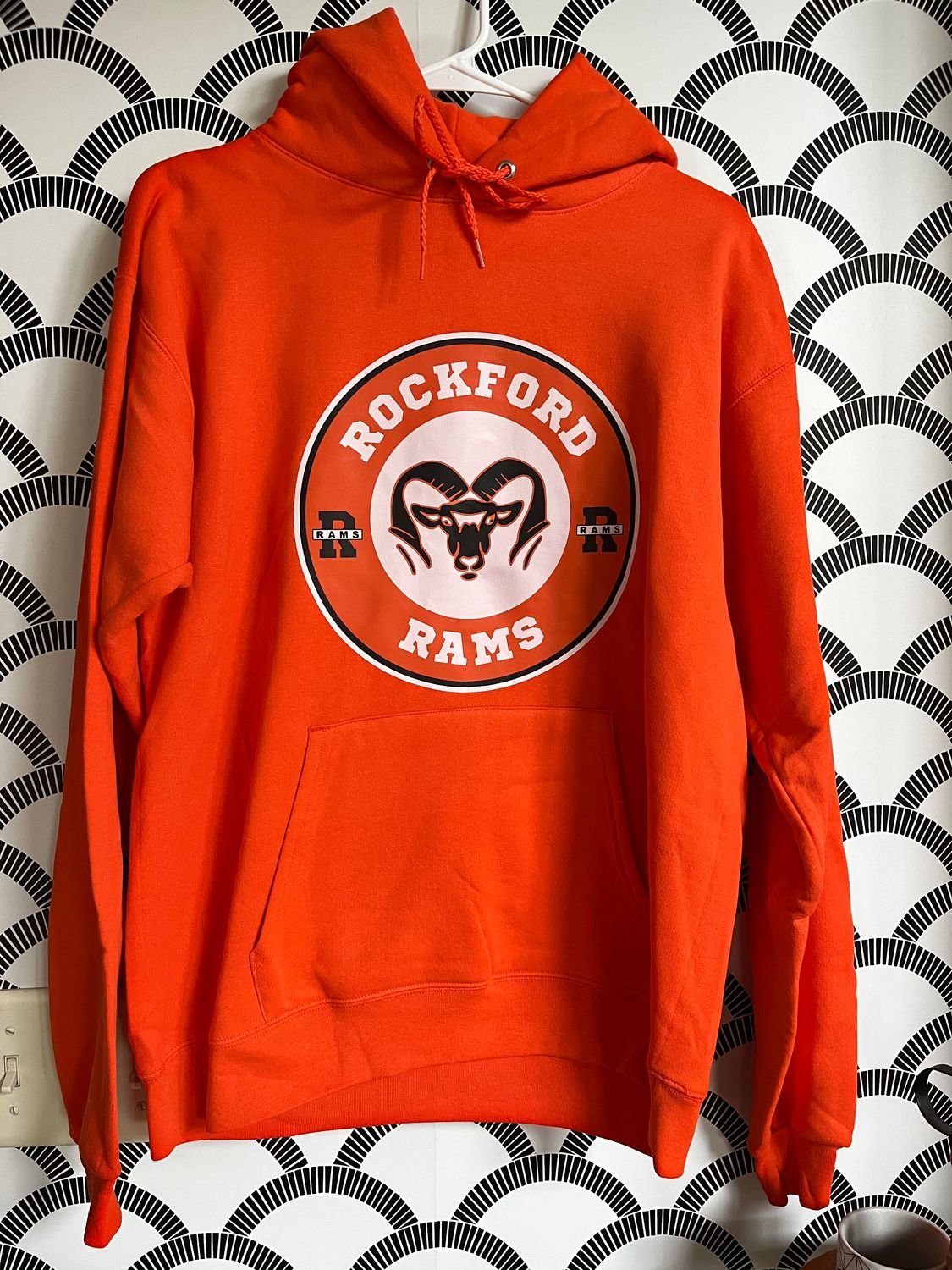 Adult Orange Ram Hoodie