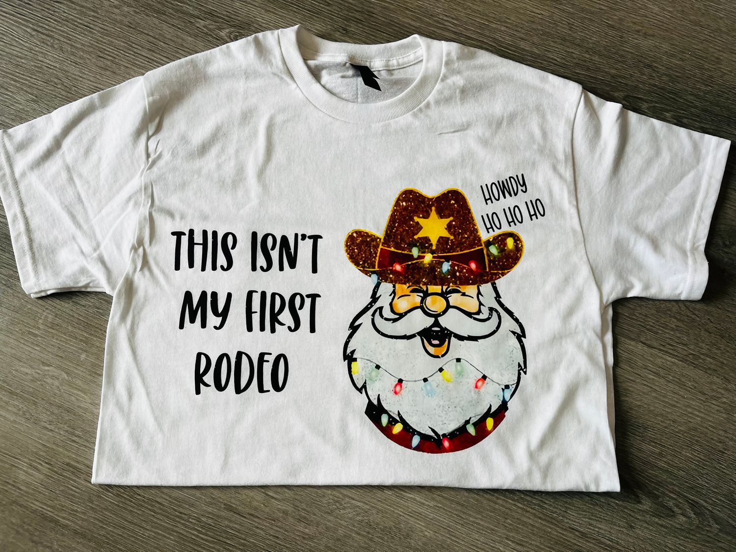 Cowboy Santa Tee