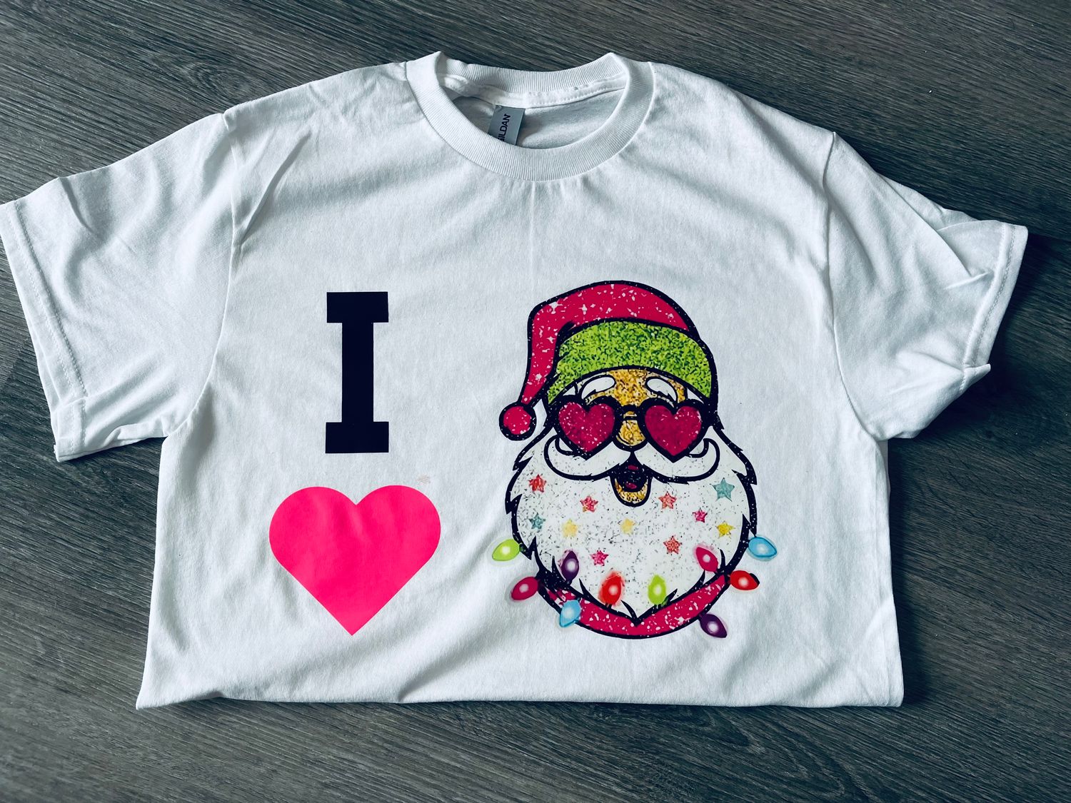 I love Santa Tee