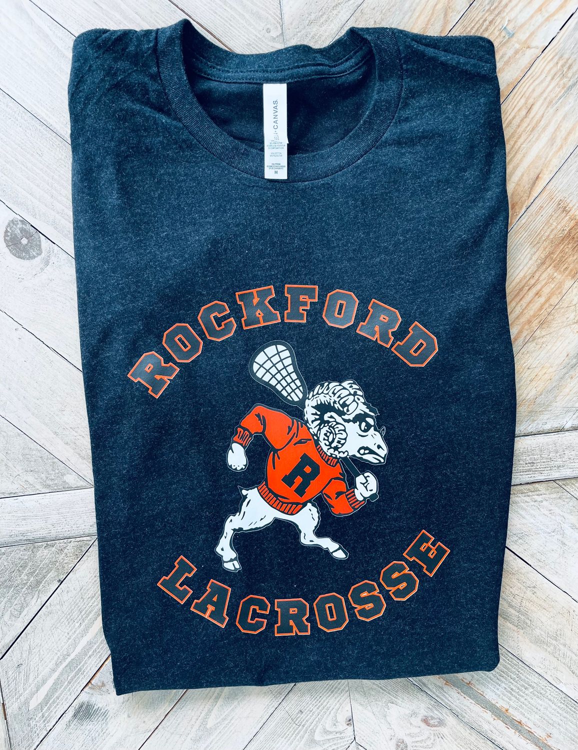 Rockford Lax tee, crewneck or hoodie
