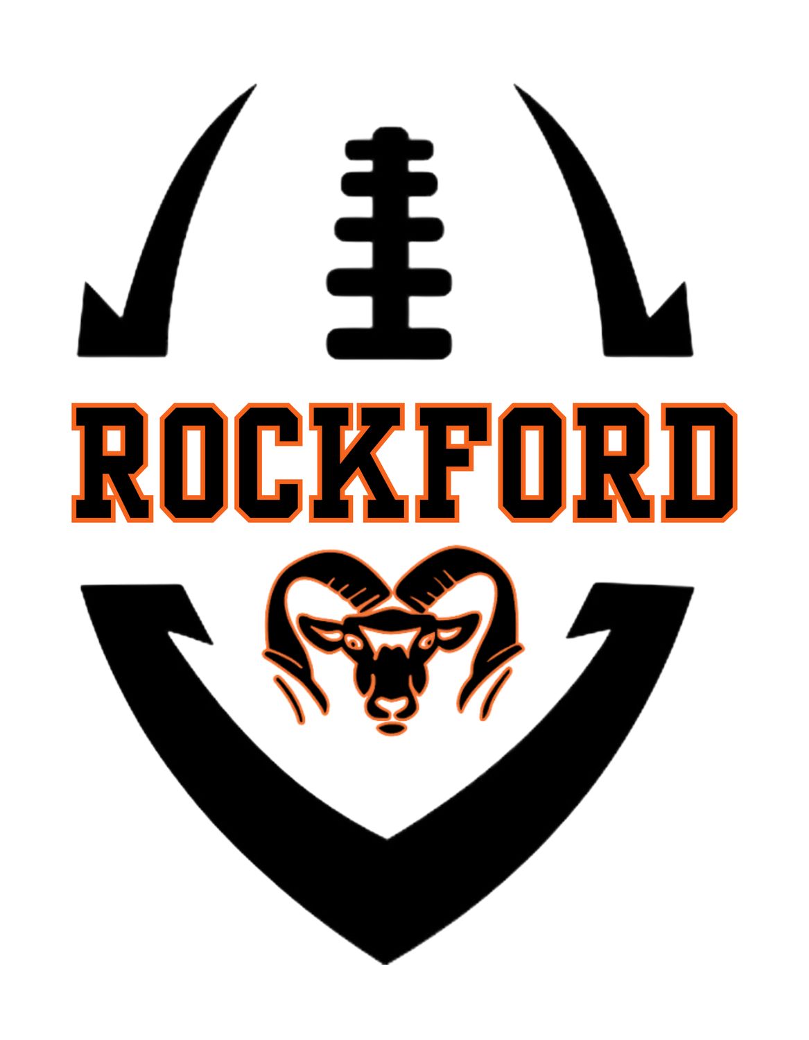 Ram Nation Football T-shirt Or Sweatshirt