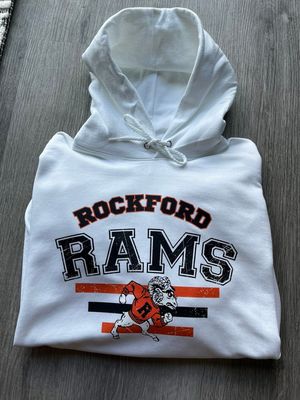 Vintage Rockford Ram T-shirt, Sweatshirt Or Hoodie