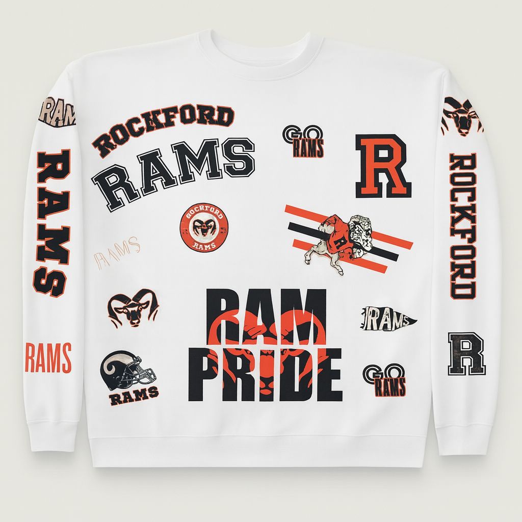 Rams Big Energy Crewneck