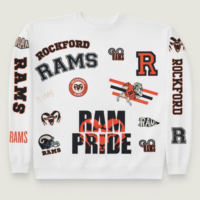 Rams Big Energy Crewneck