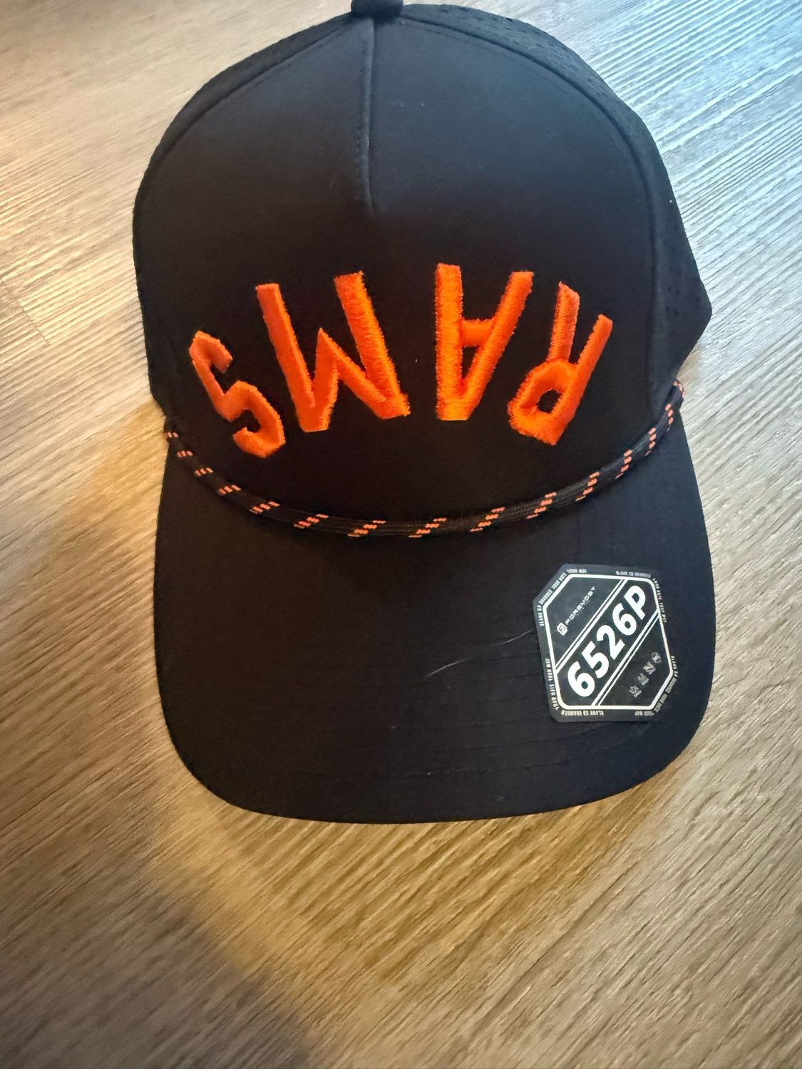 Upside Down RAMS Hat