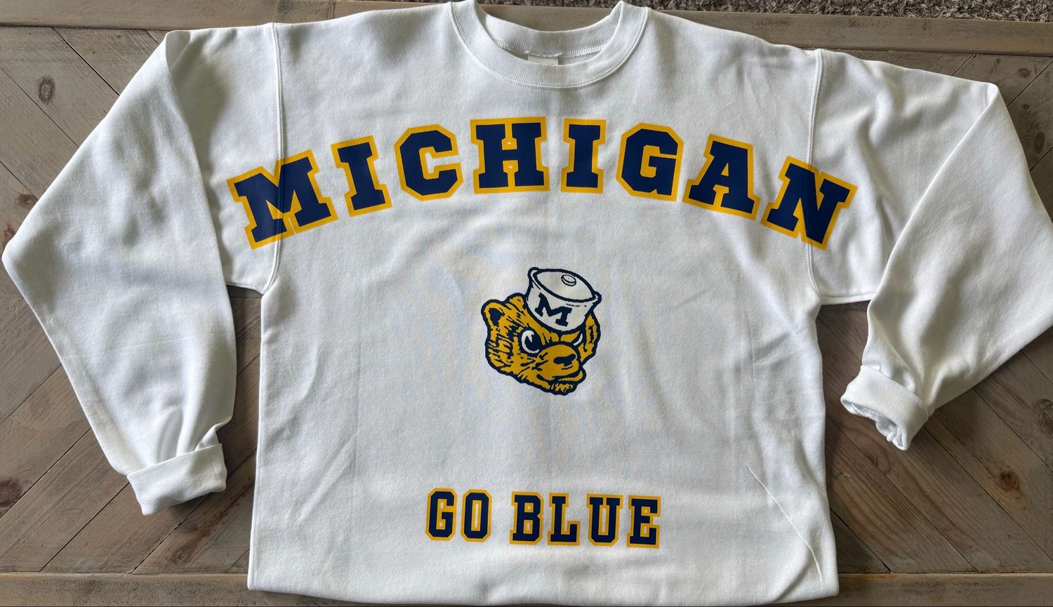 Go Blue Big Energy Crewneck Sweatshirt