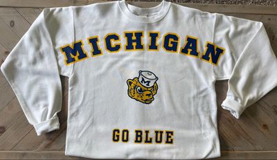 Go Blue Big Energy Crewneck Sweatshirt