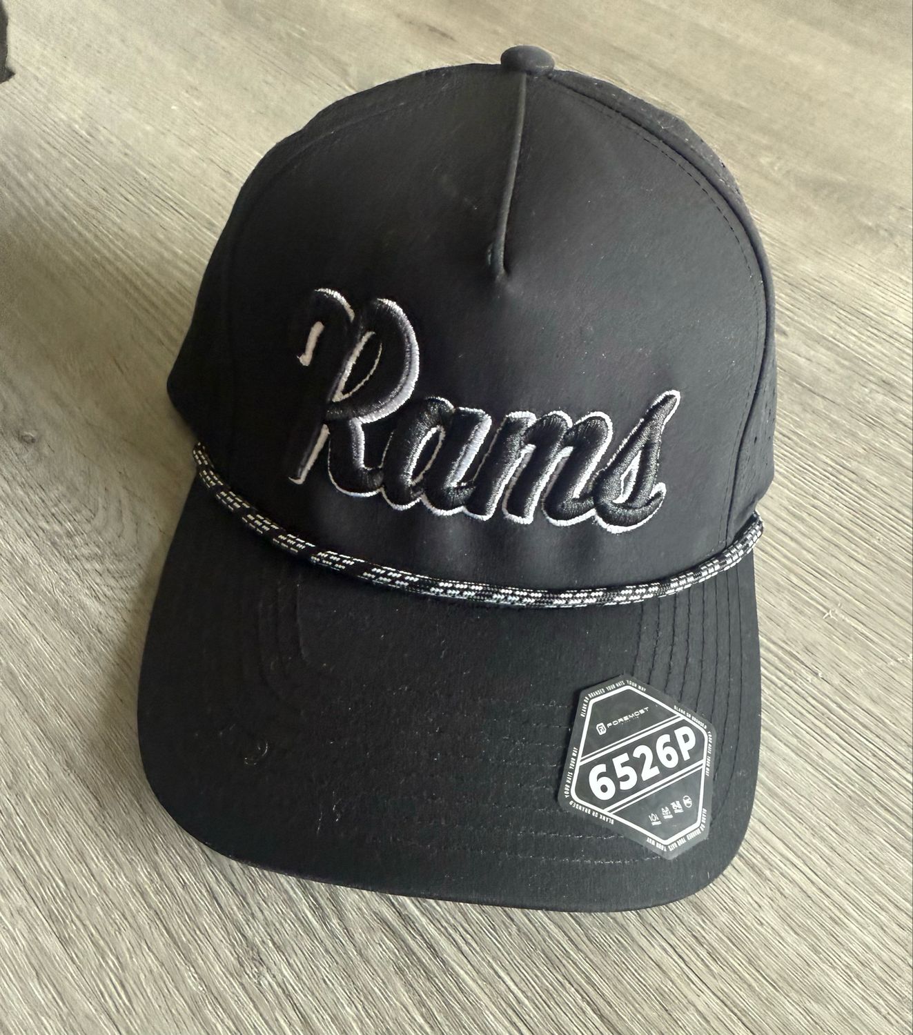 RAMS Embroidered SnapBack hat