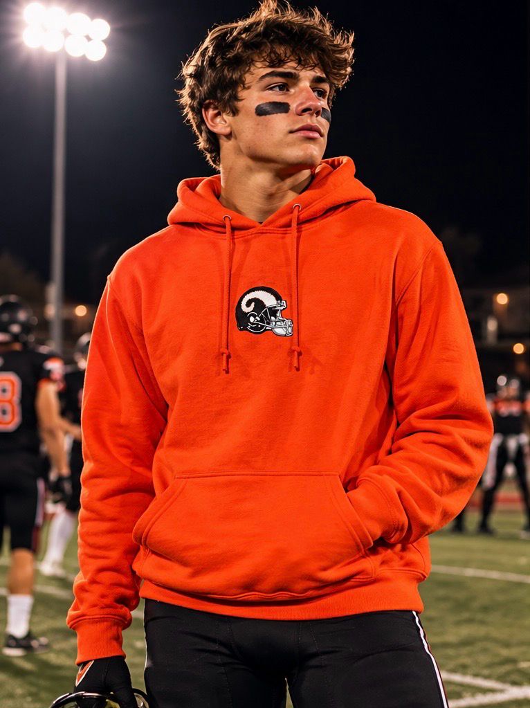 Rockford Rams Football Hoodie