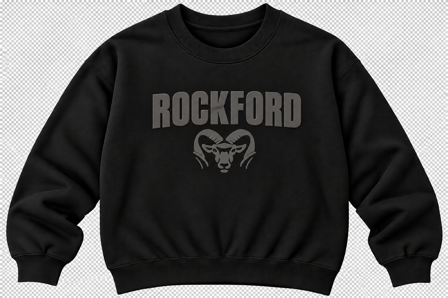 Black Out Crewneck Sweatshirt