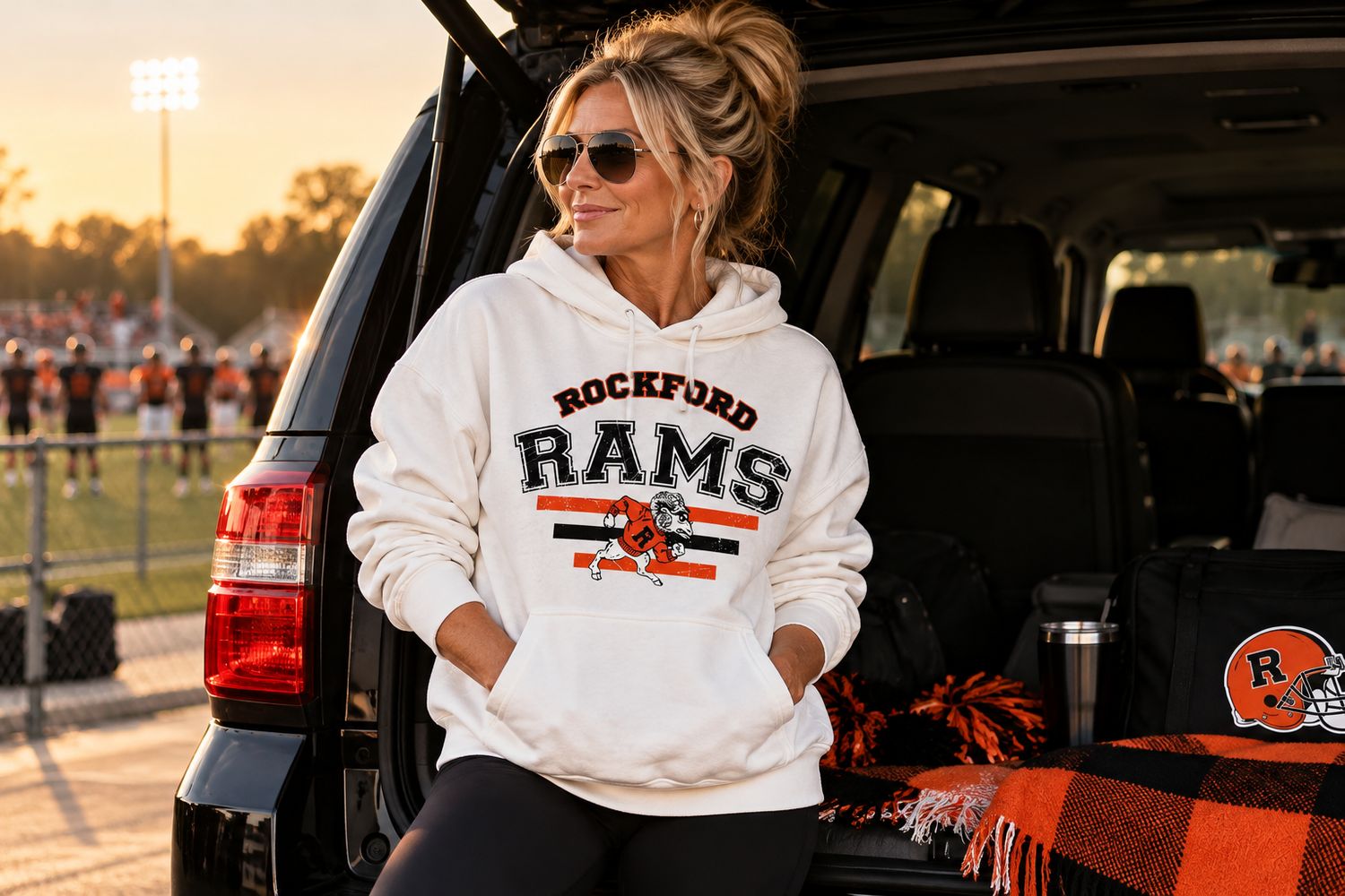 Vintage Rockford Ram T-shirt, Sweatshirt Or Hoodie