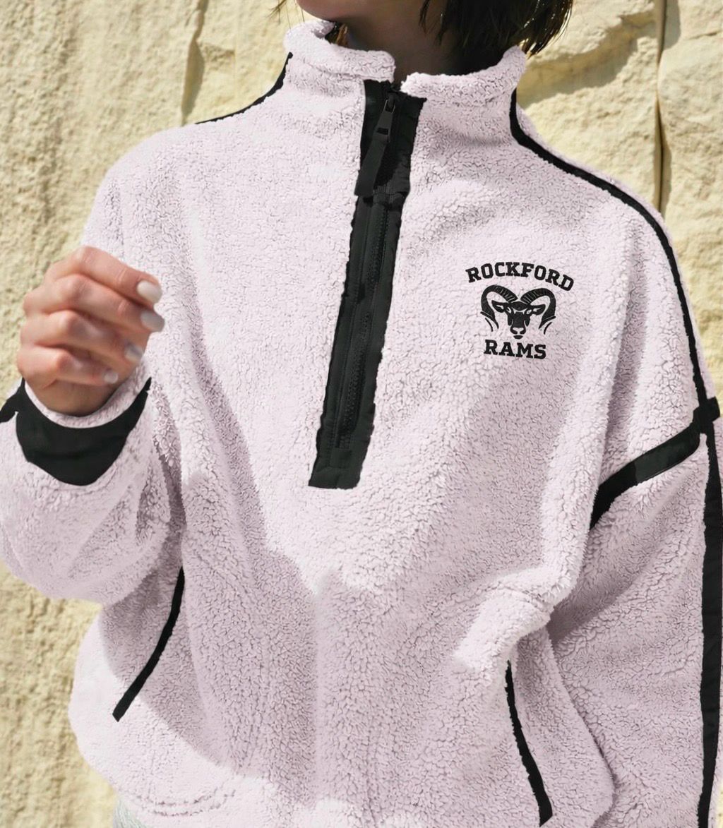 Women’s Rams Sideline Fleece pullover