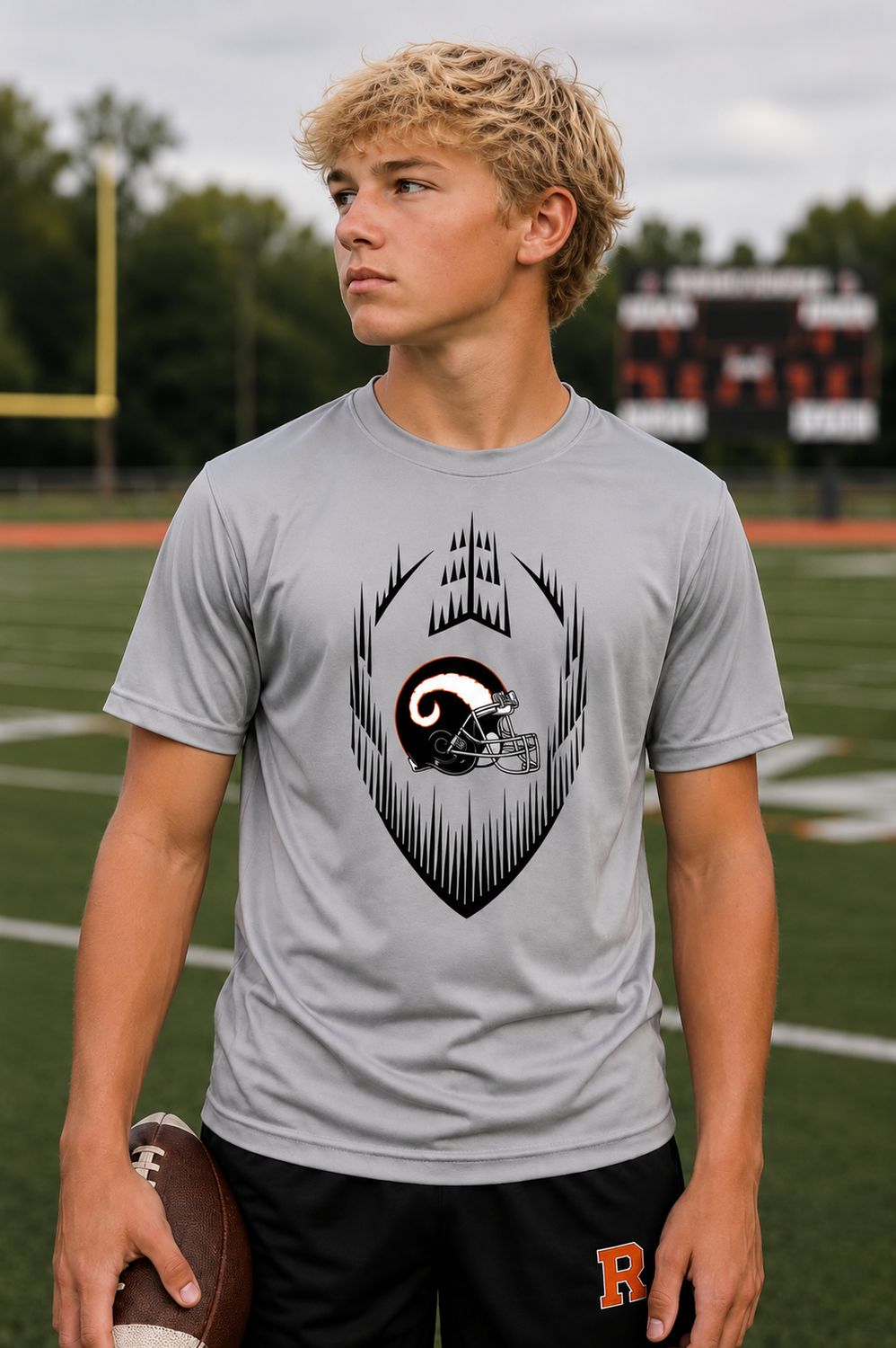 The Ram Gridiron Tee Or Hoodie