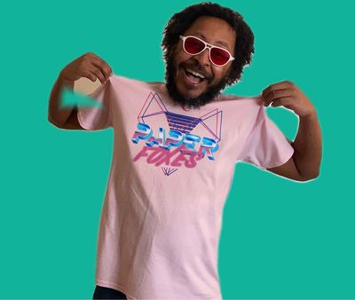 Pink logo shirt