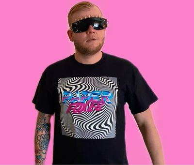 Swirly Black Shirt