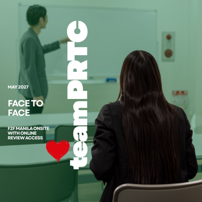 May 2027 Review Classes - Face-to-Face (Onsite - Manila)