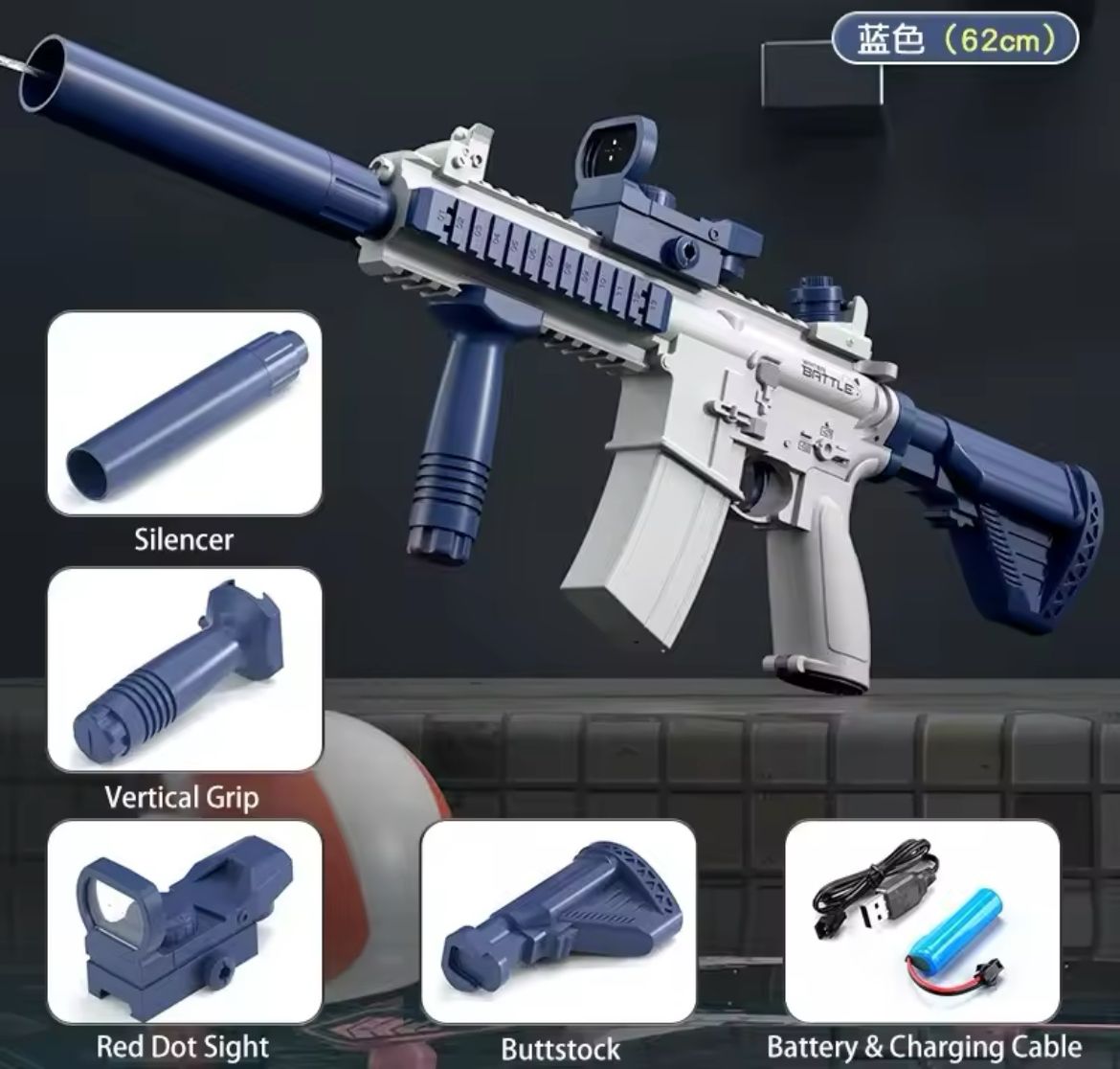 M416 Rapid Water Gun
