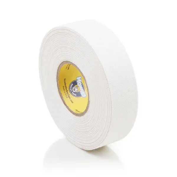 Howies White Cloth Hockey Tape - 1&quot; x 24 yd