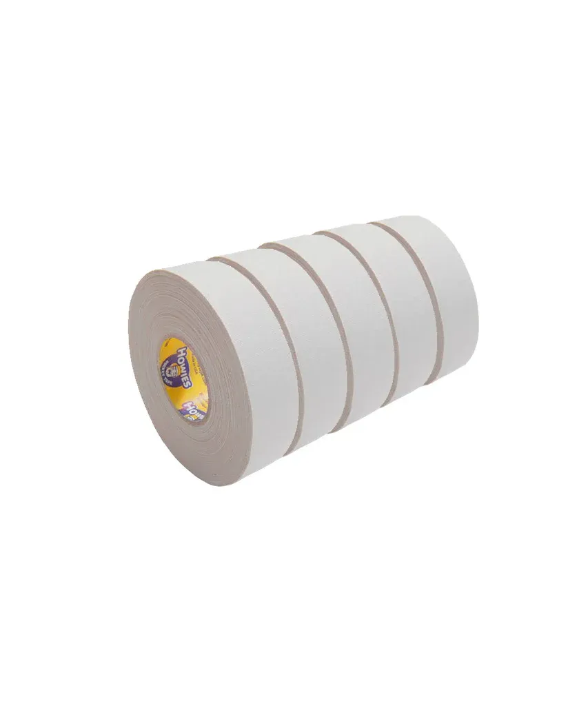 Howies White Cloth Hockey Tape - 1&quot; x 20 yd  (5 Pack)