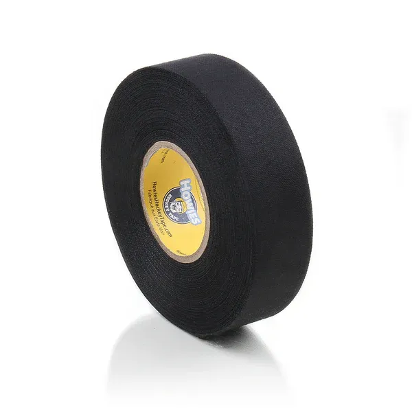 Howies Black Cloth Hockey Tape - 1&quot; x 24 yd