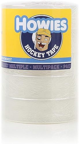 Howies Clear Hockey Shin Pad Tape - 1&quot; by 24 yd (5 pack)
