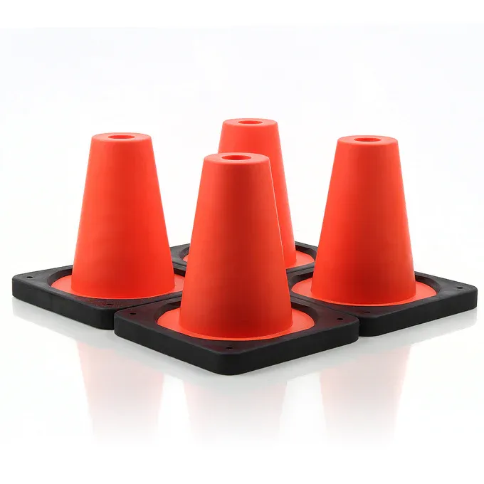 Howies Hockey Weighted Pylons (6&quot; Tall) - 4 Pack