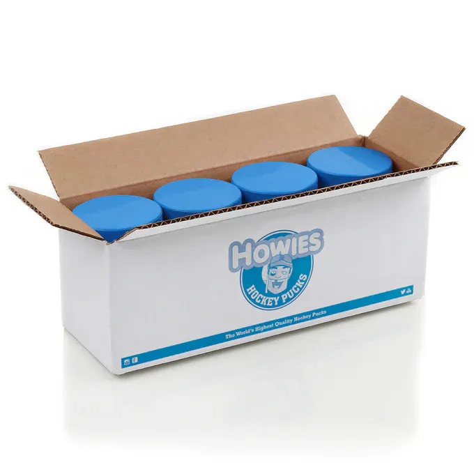 Howies Blue Practice Pucks (4 oz) - 100 Pack