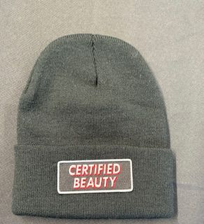 Certified Beauty Hat- Black (ON)