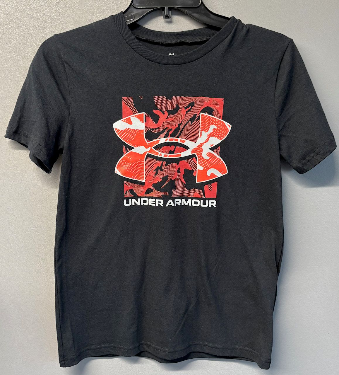 UA T-Shirt Youth- Black And Orange (ON)