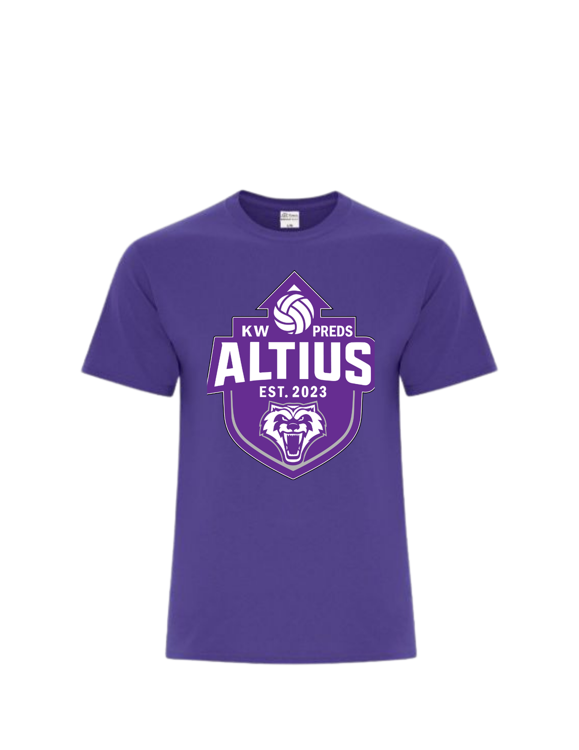 ATC5050 ATC Everyday Cotton Blend Tee - Purple