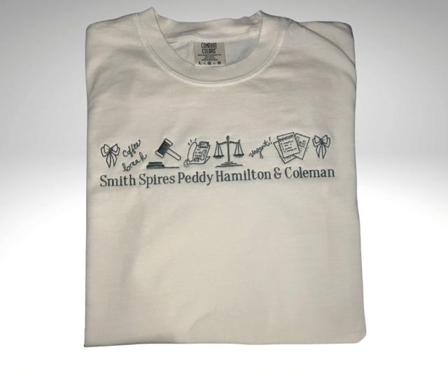 Embroidered Legal Icon Comfort Colors T-Shirt