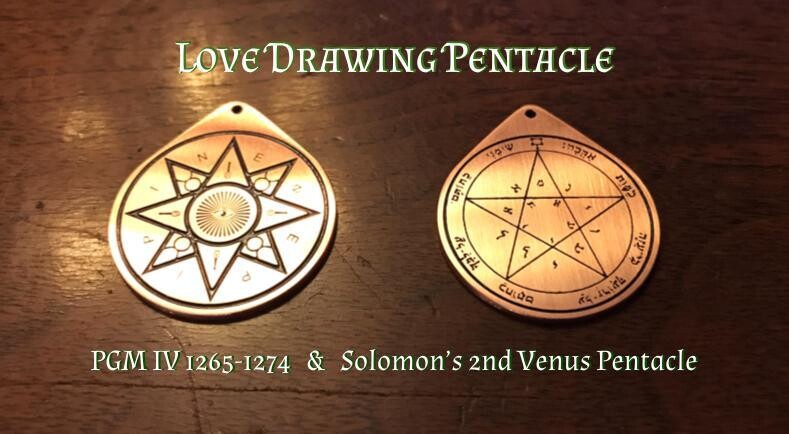 Love Drawing Pentacle of Aphrodite Neferiri